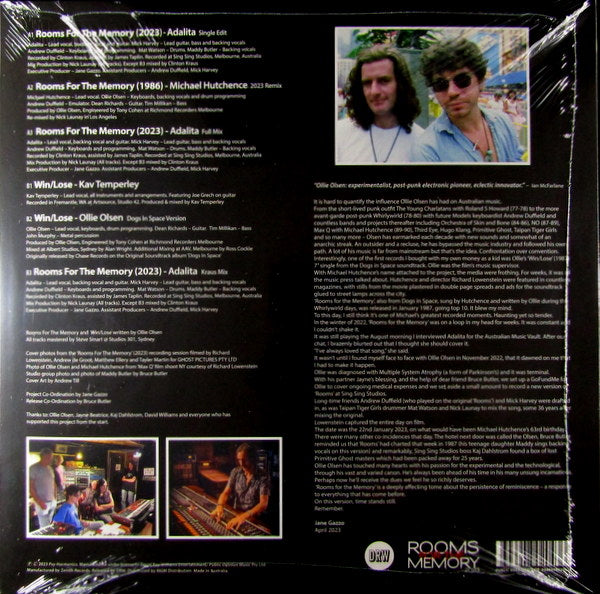 rooms for the memory 2023 - Red Vinyl LP
